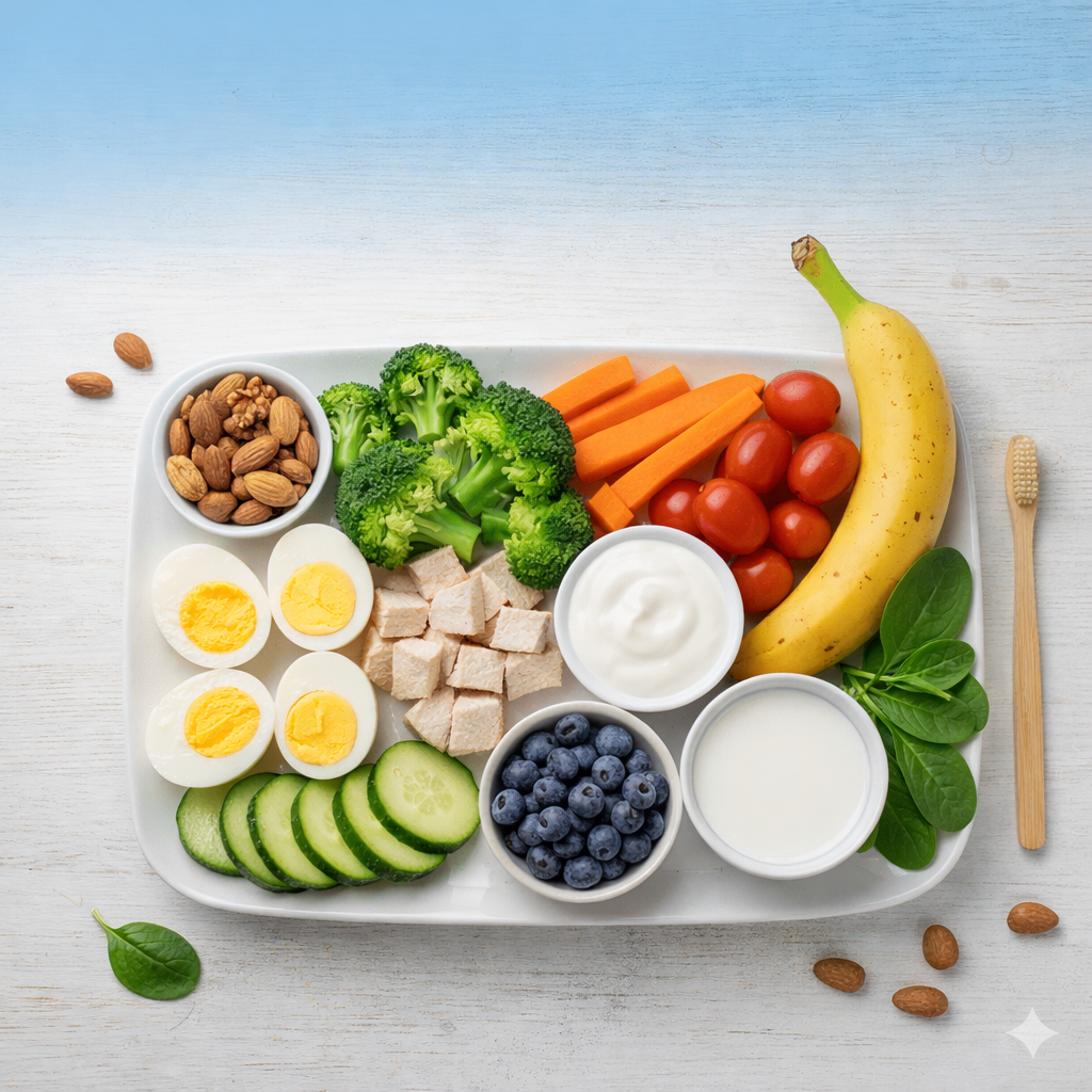 10 Alimentos que Fortalecen tus Dientes Naturalmente